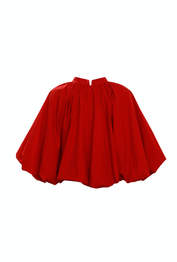 Cape Detail Top (Red)