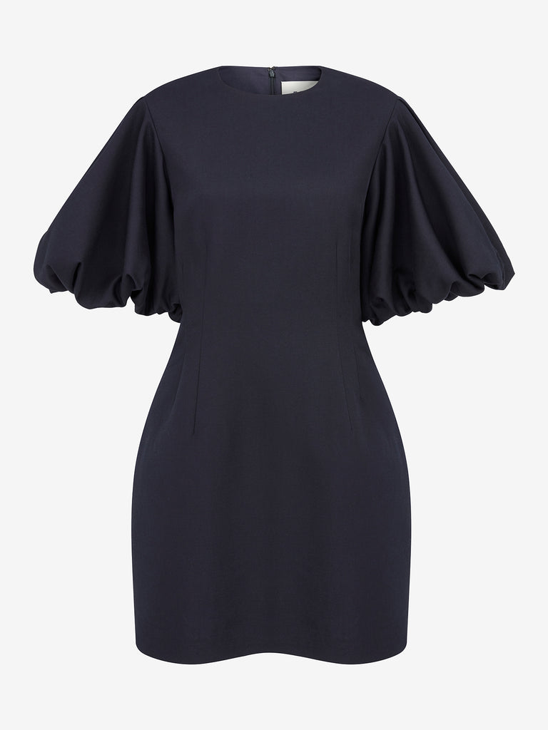 princess polly baby blue dress Kenneth Cole Women's Sleeveless Sheer Hem Midi Dress, Black, 8