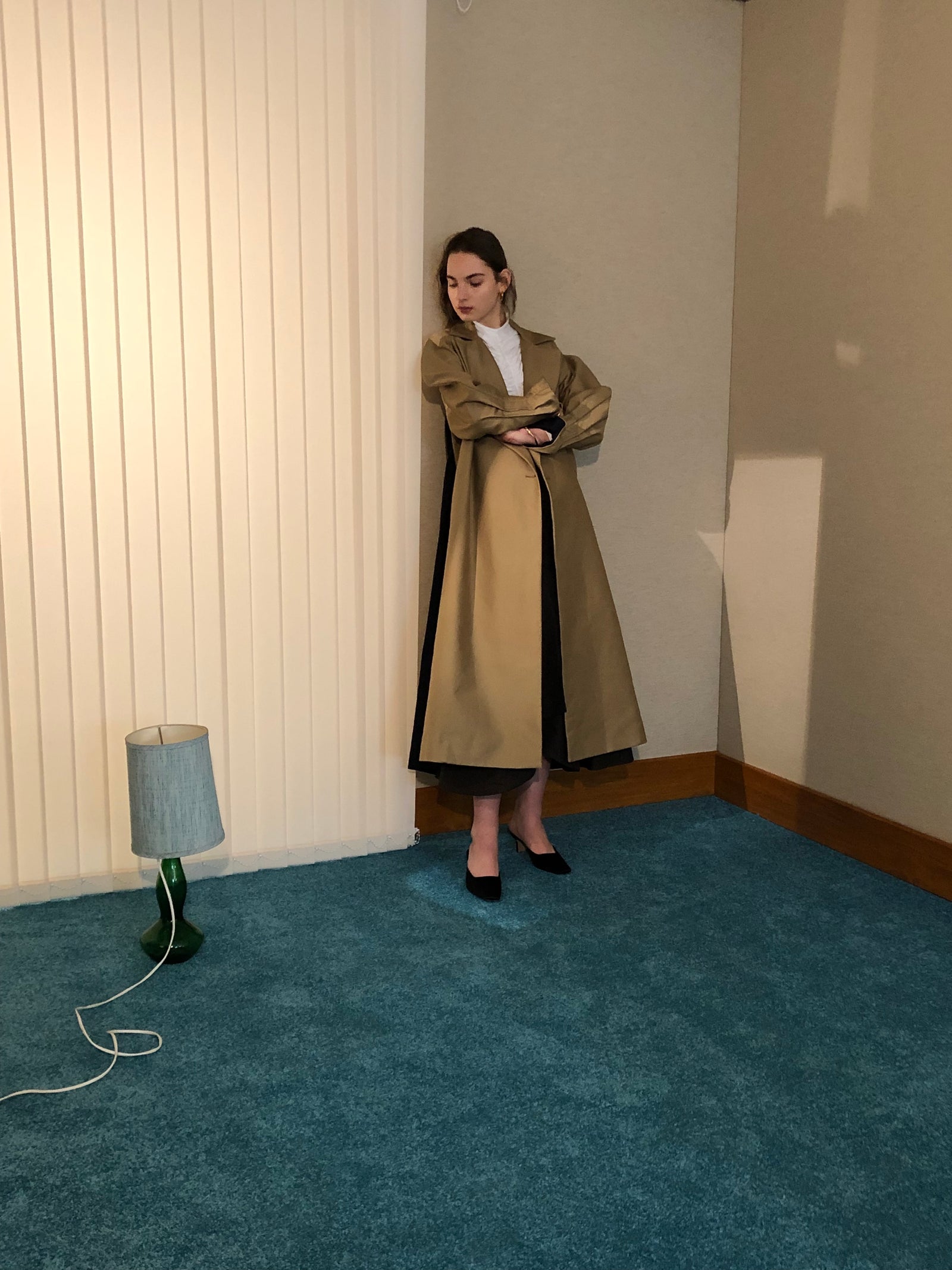 Trench Coat With Pleat Back (Trench) – EDIT