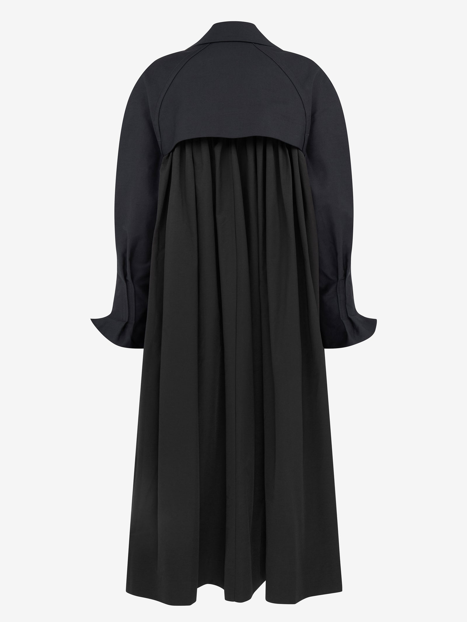 最新のデザイン Os_Trench_Coat_With_Pleat_Back ジャケット・アウター
