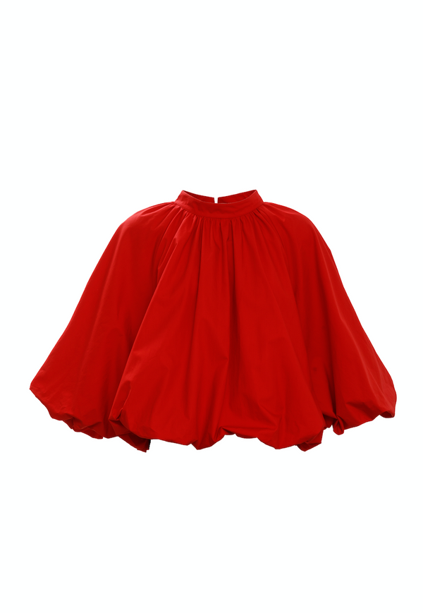 Cape Detail Top (Red)