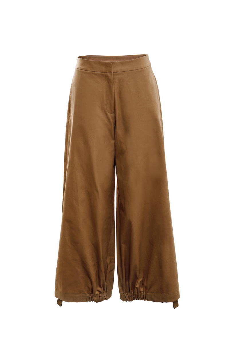 Drawcord Trousers (Camel)