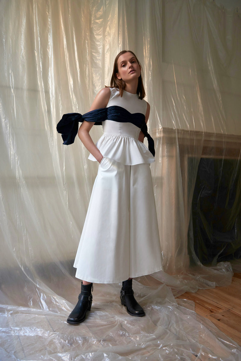 off the shoulder peplum dress HVOBTTY Summer Women's Short Sleeve Cocktail-Length Peplum Dress Convertible Off Shoulder Sleeve Elastic Waist Solid Out Wear